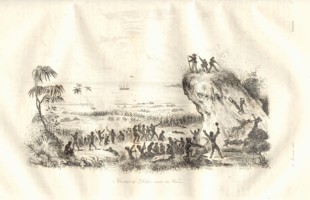 Diaporama : Combat de Dillon contre les Vitiens