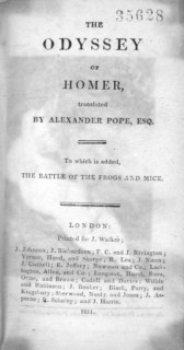 Homère, L’Odyssée